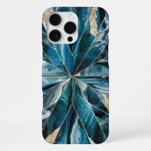 Elegant Copper   Feminine Opulent Teal Gold iPhone 16 Pro Max Case