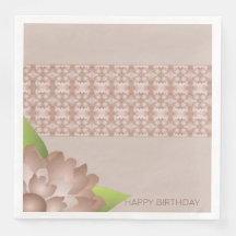 Elegant Copper Floral