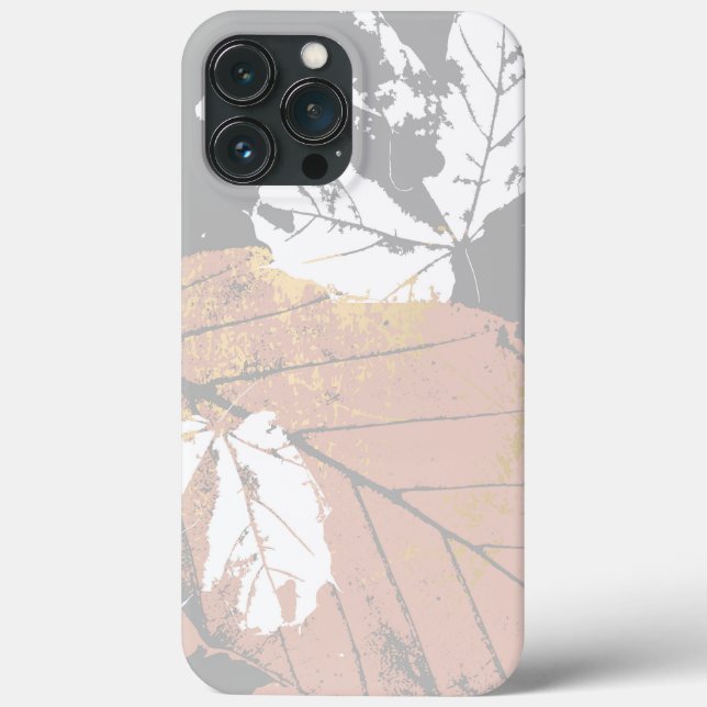 Elegant Copper | Girly Rose Gold Marble Case-Mate iPhone Case (Back)