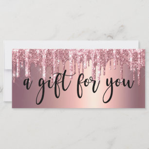 Elegant copper rose gold glitter drip hair stylist