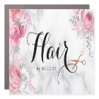 Elegant copper rose gold scissors hairstylist