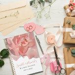 Elegant Coral Pink Rose Floral Wedding Couple Planner<br><div class="desc">Elegant Coral Pink Rose Floral Bride & Groom Couple's Wedding Planner.</div>