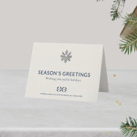Elegant Corporate Holiday Card