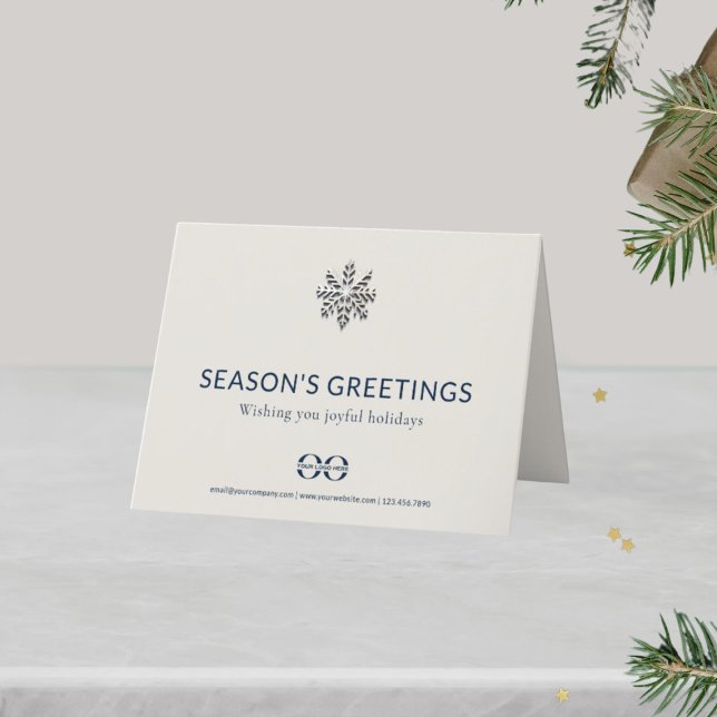 Elegant Corporate Holiday Card (Creator Uploaded)