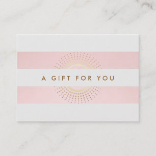 Elegant Cosmetologist Salon and Spa Gift Card