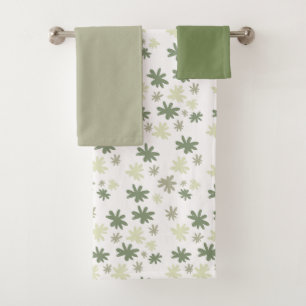 Elegant Cotton Bath Towels - Soft & Absorbent