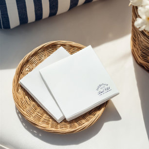 Elegant Country Club Bachelorette Paper Napkins