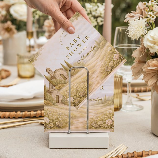 Elegant Countryside Garden Baby Shower Napkin (Creator Uploaded)