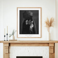 Elegant Couples Newlywed Custom Photo Wedding