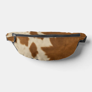 Elegant Cow Faux Leather Trendy Collection Bum Bags