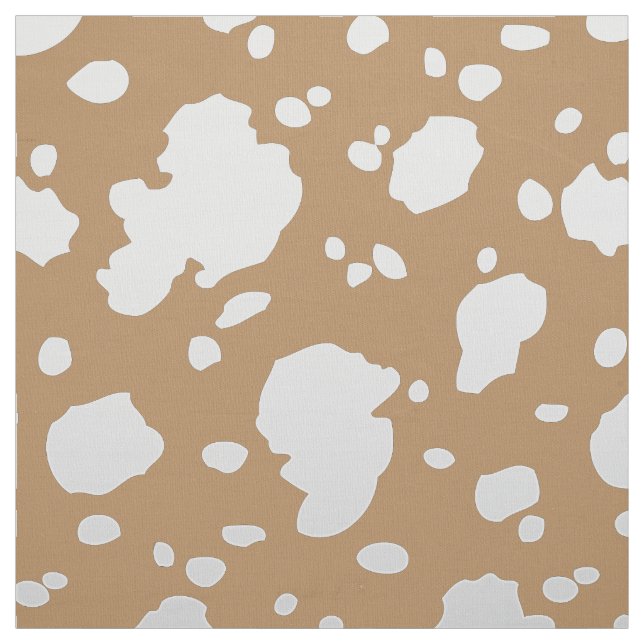 Elegant Cow Print Fabric (Swatch)