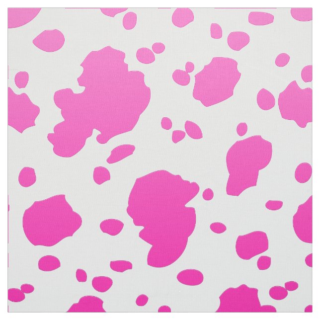 Elegant Cow Print Fabric (Swatch)
