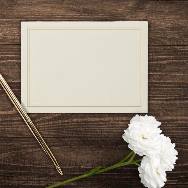 Elegant Cream and Gold Envelope (Creator Uploaded)