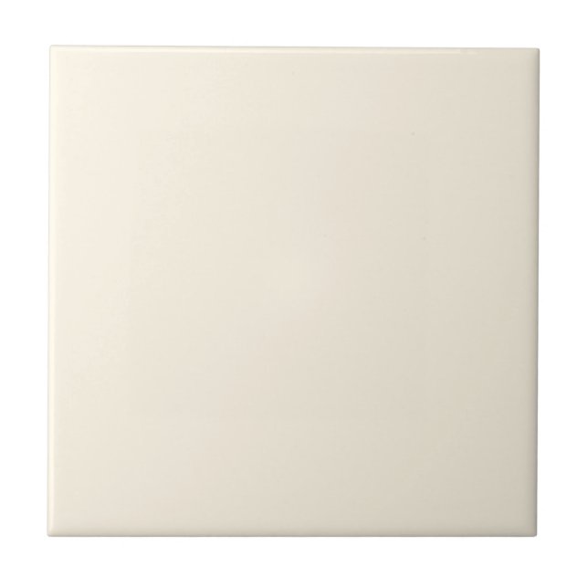 Elegant Cream Glazed Ceramic Tile for Interiors (Front)