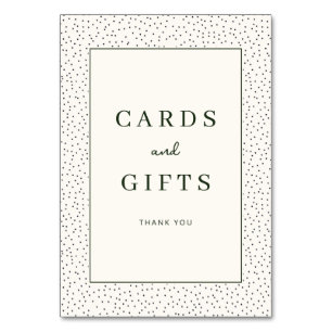 Elegant Cream Minimalist Thank You Card