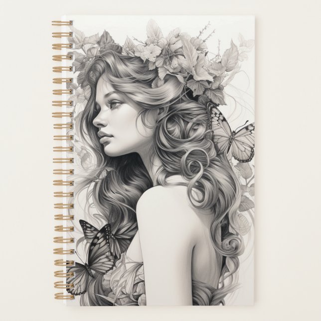Elegant Create Your Own Photo Planner | Custom  (Front)