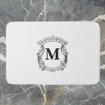 Elegant Crest Custom Monogram 
