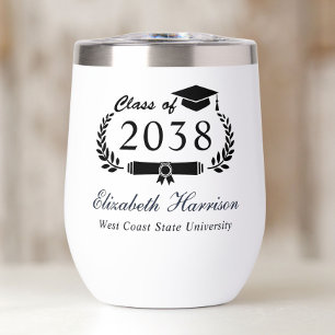 Elegant Crest Graduation