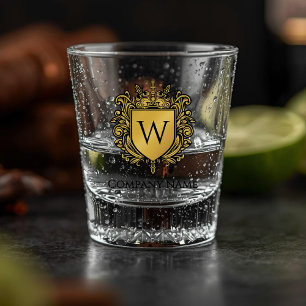Elegant Crest Shot glass