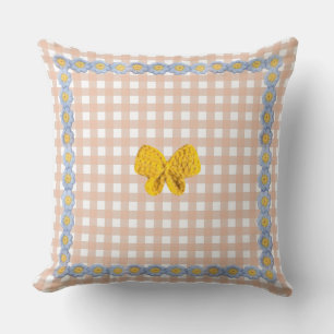 Elegant Crochet Pattern Cushion Cover