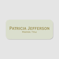 Elegant Crystal White & Gold: Modern Professional
