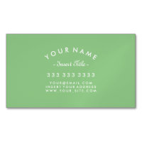 Elegant Curved Text Professional Sage