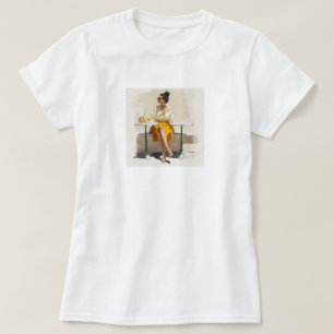 Elegant Custom Add Your Own Photo womens T-Shirt