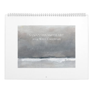Elegant Custom Artist Calendar Template