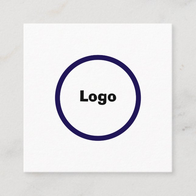 Elegant Custom Business Card |Minimal Professional (Front)