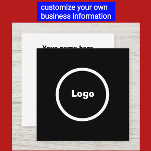 Elegant Custom Business Card  Minimal Professional