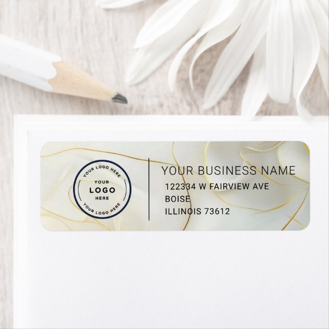 Elegant Custom Business Return Address Label (Insitu)