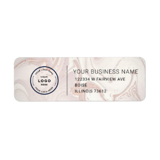 Elegant Custom Business Return Address Label