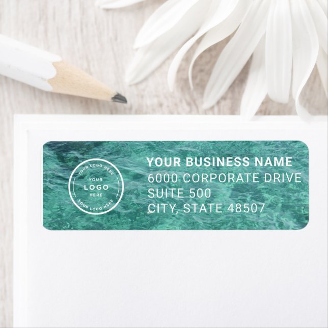 Elegant Custom Business Return Address Label (Insitu)