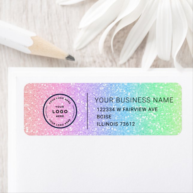 Elegant Custom Business Return Address Label (Insitu)