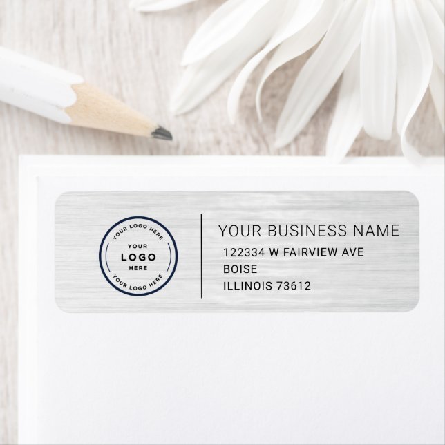 Elegant Custom Business Return Address Label (Insitu)