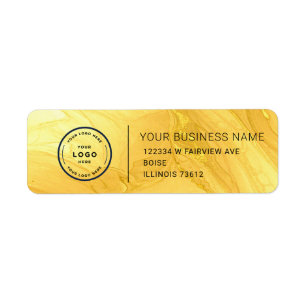 Elegant Custom Business Return Address Label