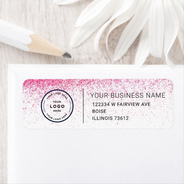 Elegant Custom Business Return Address Label (Insitu)