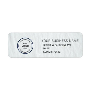 Elegant Custom Business Return Address Label