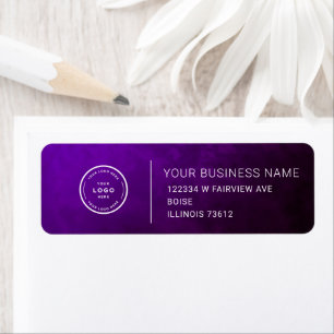 Elegant Custom Business Return Address Label