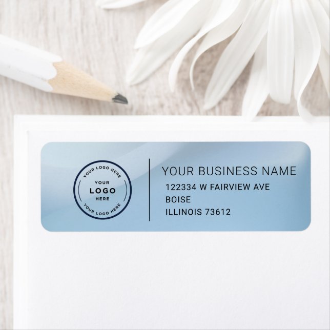 Elegant Custom Business Return Address Label (Insitu)