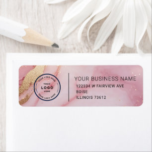 Elegant Custom Business Return Address Label