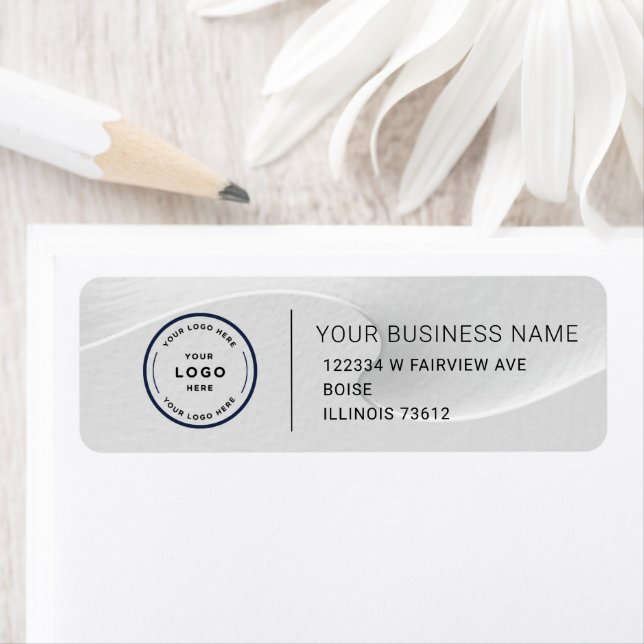 Elegant Custom Business Return Address Label (Insitu)