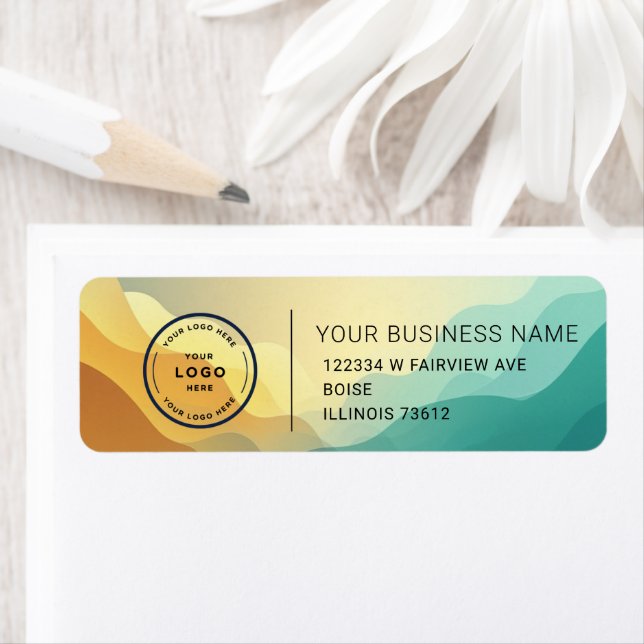 Elegant Custom Business Return Address Label (Insitu)