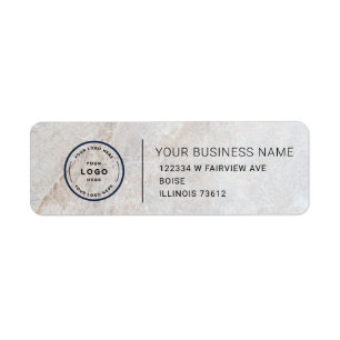 Elegant Custom Business Return Address Label