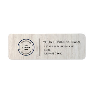 Elegant Custom Business Return Address Label