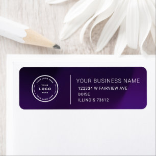 Elegant Custom Business Return Address Label
