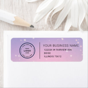 Elegant Custom Business Return Address Label