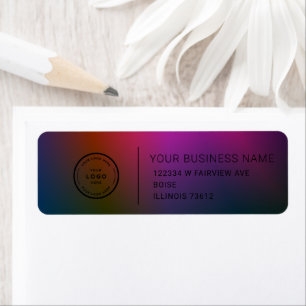 Elegant Custom Business Return Address Label