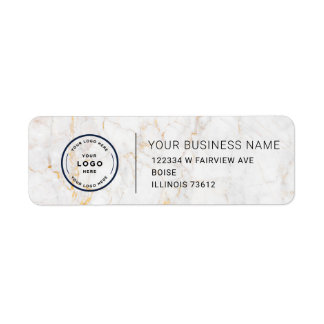 Elegant Custom Business Return Address Label