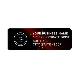 Elegant Custom Business Return Address Label